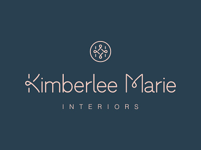 Kimberlee Marie Interiors | Brand Identity asmallstudio branding identity architecture identity design interior design interiordesign local logo logo design mirror reflection ribbon seattle