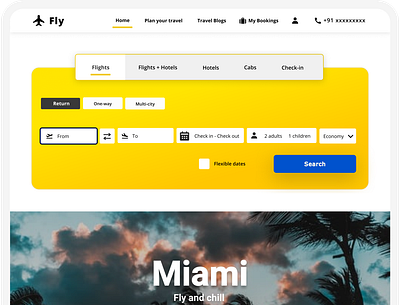 UX design of a travel booking website ui uidesigner ux ux designer
