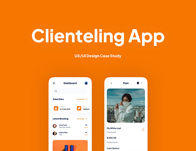 Clienteling App UX/UI design app design app designer ecommerce uidesigner ux designer