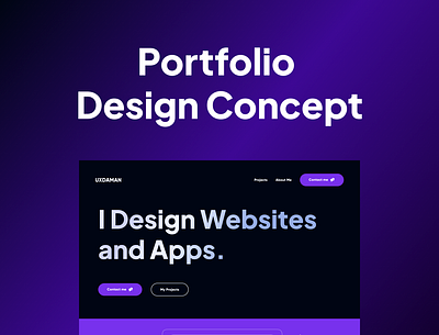 Portfolio UI design freelance portfolio ui design ux design web