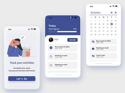 to do list app design figma ui design ui kit uiux