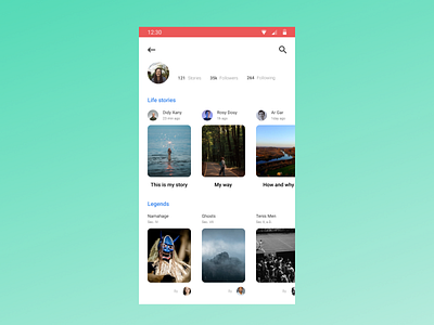 stories app app design app ui social social app stories ui design