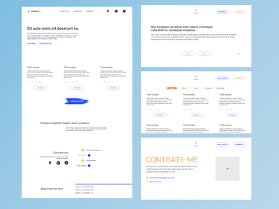 latest prototype of my website design figma figma design figmadesign iteration personal personal website prototype simple simplicity text ui ui design uidesign web web design webdesign website website design