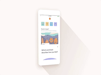 Headspace Check-in's check in emotions faces feelings headspace meditation mindfulness recommendations search suggestions