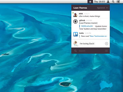Slack app chat mac osx slack thing