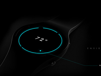 Nest Smartwatch Controller UI