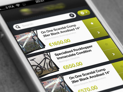 On yer bike app app bicycle ecommerce mcommerce mobile