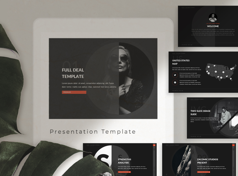 Full Deal Powerpoint Template by Zacomic Studios on Dribbble