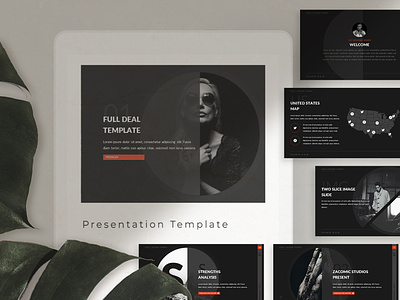 Full Deal Powerpoint Template chart deal design devices google slides template infographic marketing pitchdeck powerpoint powerpoint design powerpoint presentation powerpoint template presentation presentation design presentation template presentations swot