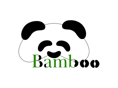 Bamboo logo (dailylogochallenge3) animal animal logo bamboo bamboo logo brand brand design branding branding design dailylogochallenge design icon iconography illustration illustrator logo logo design logodesign panda panda logo vector