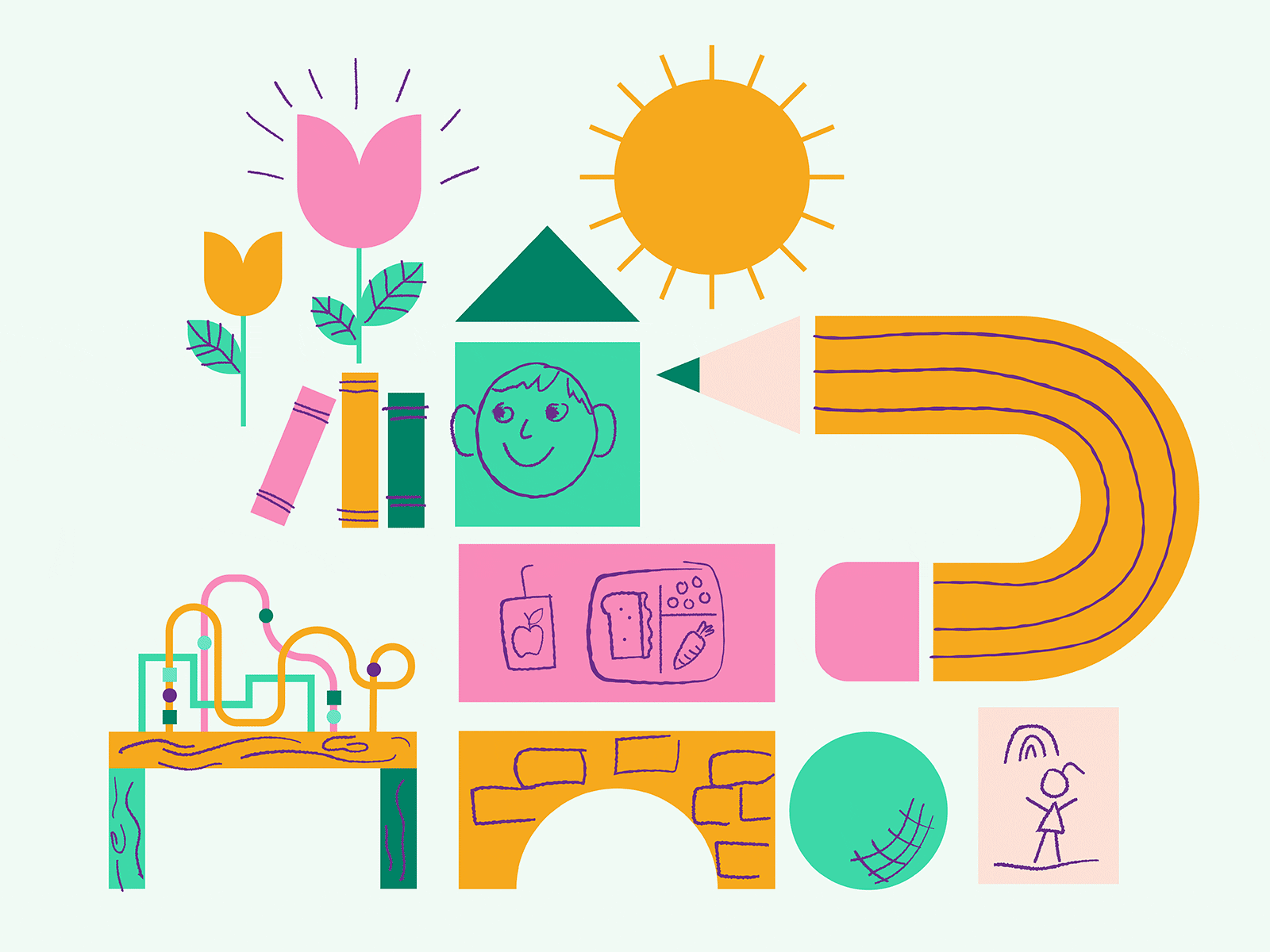 Early Childhood Education Illustrations