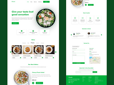 Chowic - Food delivery landing page food app food delivery food delivery app food delivery app ui food delivery ui food landing page food ui food web food web landing page food website landing page restaurant restaurant landing page restaurant ui ui web ui website ui