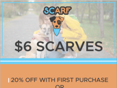 SCARF AD buisness design logo marketing