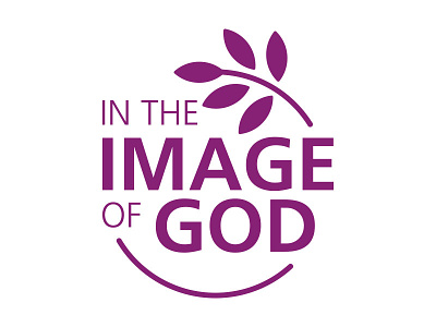 In The Image Of God Logo conference event logo logo olive branch