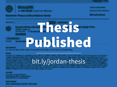 Thesis Published jordan ag. kauffman kent state university mfa thesis social innovation design thesis