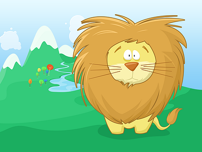 Learny iPad app app ios ipad kids learny lion