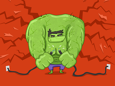 Angry Hulk 404 500 angry hulk illustration incredible hulk mailgun smash