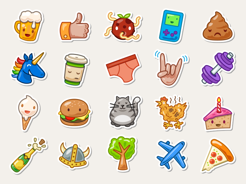 Swarm stickers