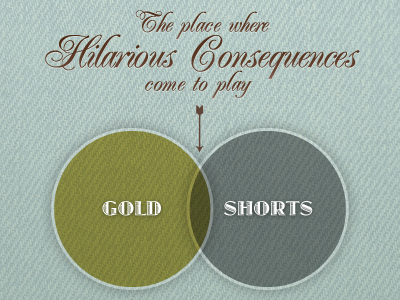 Gold + Shorts gold podcast same for you shorts texture venn venn diagram