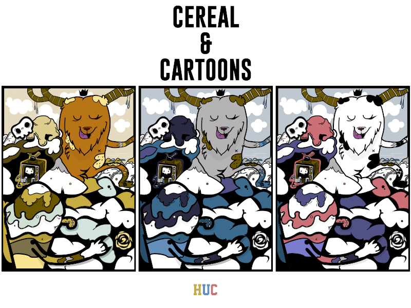 Cartoons And Cereal - Carton