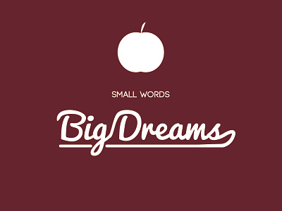 Oh Land big cherry dreams land oh on small top words