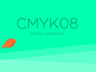 CMYK08 new identity beach emerald fish identity low poly motion