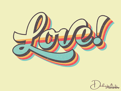 Love best design best dribbble shot best shot best typography creative design illustration love popular typogaphy