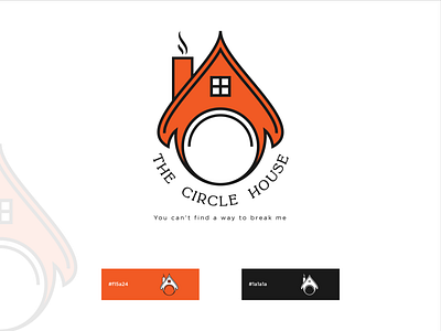 THE CIRCLE HOUSE best design best shot branding creative design illustration logo