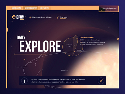 IPSUM: Daily Cosmology design design system icon illustration logo product typography ui ux vector web