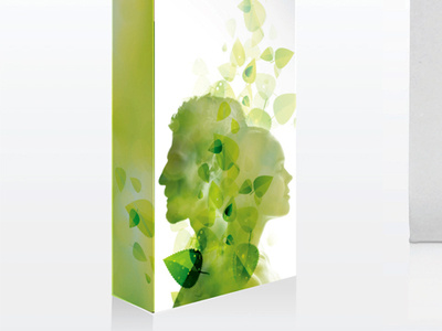 Hormone Therapy Box bag box concept art double exposure duotone medical packaging photoshop therapy