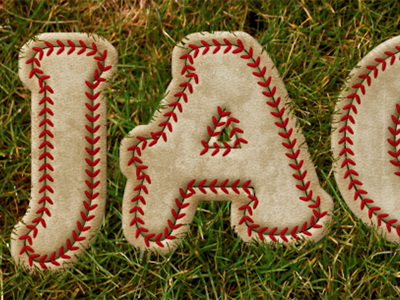 Baseball Name baseball photo illustration photoshop typography wall art