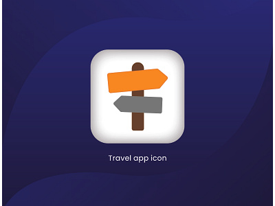 #DailyUI - Travel app icon app icon design design graphic design icon design illustration logo visual design