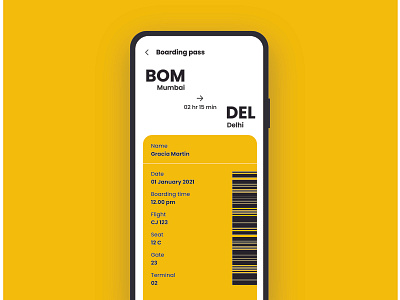 Boarding pass boarding pass boarding pass design design graphic design mobile app product page ui design user experience user interface ux design visual design visualization
