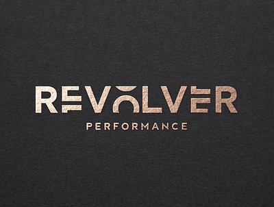 Revolver Performance Branding branding branding concept branding design logo design logo designs