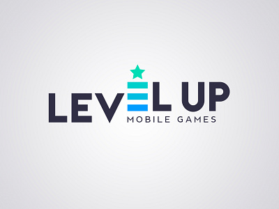 Logo design for Level Up Mobile Games