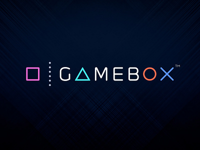 Logo design for GameBox mobile game studio
