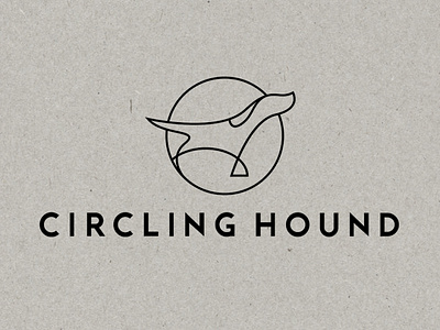 Logo design for Circling Hound