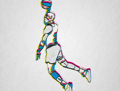 Michael Jordan digital art tribute art basketball digital art digital artist nba sports