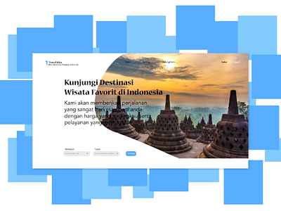 Landing Page Travel