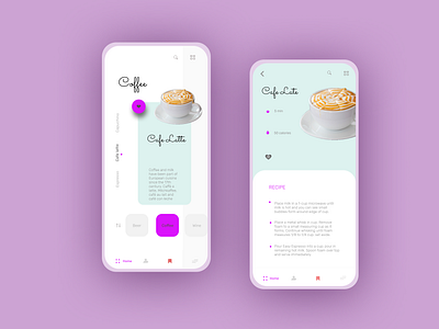 coffeeshop app app branding challenge design icon logo minimal ui ux web