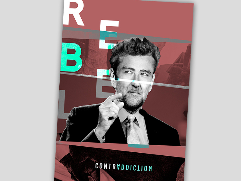 CONTRADDICTION contraddiction contradicción rebel dmcreatividad mariano rajoy james dean rebelde sin causa