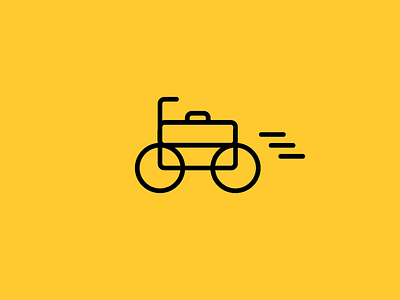 Bicycle + Briefcase: Revised bag bicycle bike briefcase case motion wheels work
