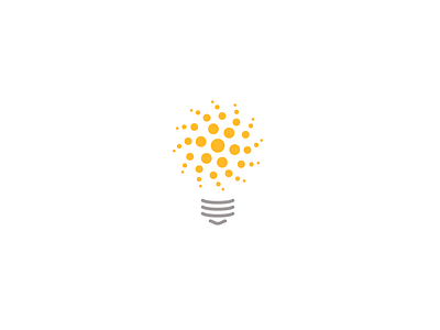 Unused Concept 3 community data ideas innovation lightbulb logo mark movement team