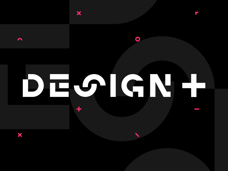 Design+ Visual Brand branding design event geometry identity invision logo plus