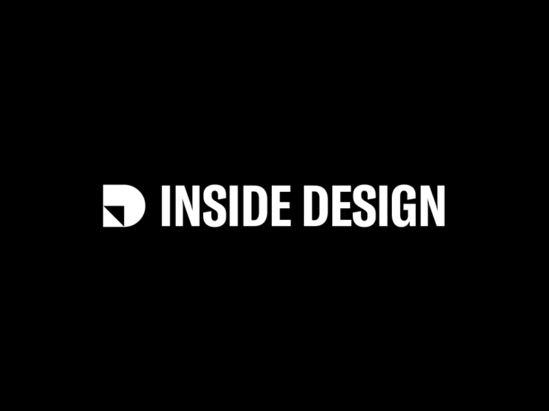 Inside Design Brand Identity brand branding d email fold identity invision logo mark monogram paper system