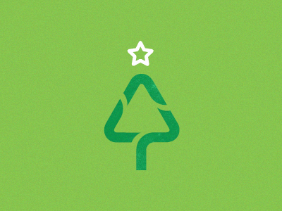 Have A Sustainable Holiday! christmas recycle tree