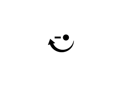 Happy performance character happy icon improvement logo mark performance results rising to the top smile training