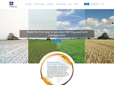 YARA Agro Office Bulgaria / Web Design