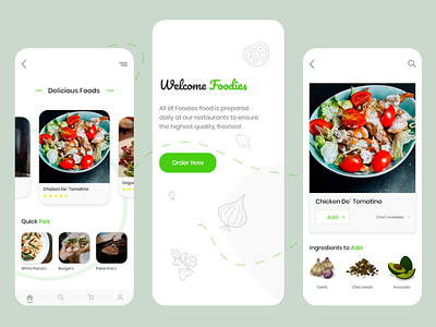 Food App design app color creative design food food app hungry icon ui ux vector website xd design