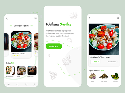 Food App design